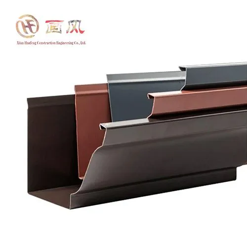 รางน้ำฝนอลูมิเนียมขนาด 6 นิ้ว